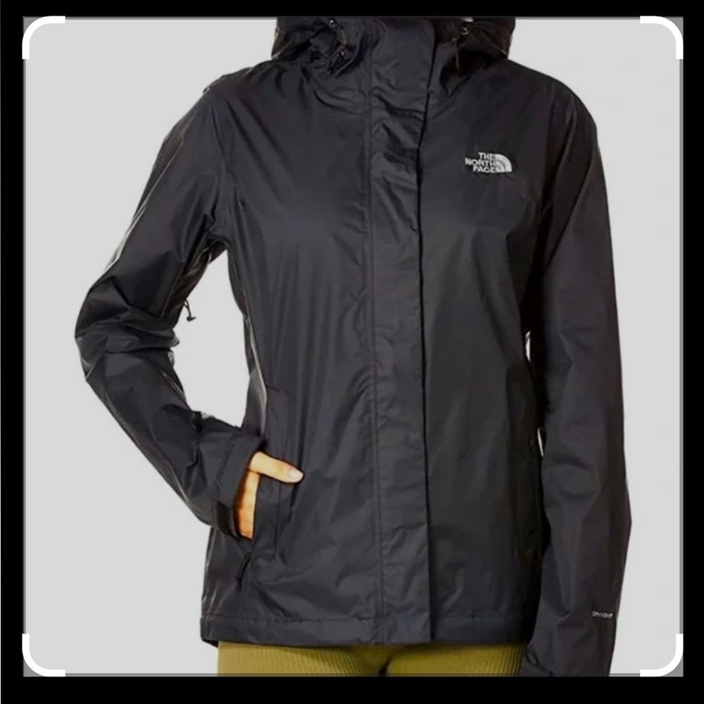 The north face women’s venture jacket XS black Windbreaker rain jacket